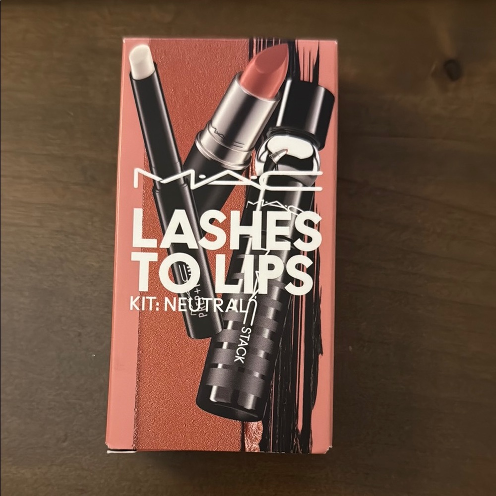 MAC Cosmetics Lashes to Lips Kit - Neutral New/Sold Out (great buy)!